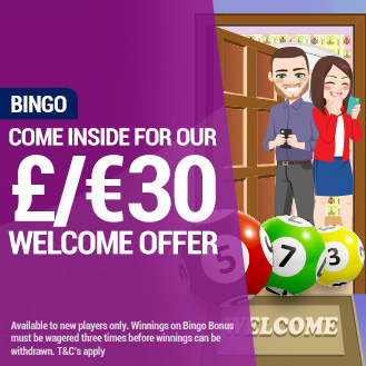 Boylebingo | Online Bingo | £/€30 Free Bonus Offer | Boylesports